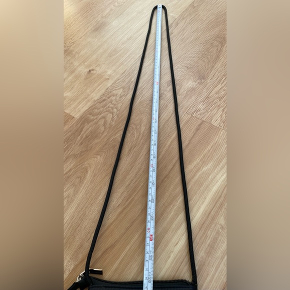 Rare Harold Feinstein Collection small black crossbody bag purse pink sunflower - Picture 7 of 8